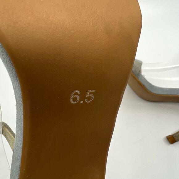 Jeffrey Campbell Lindsay Ankle Strap Suede Sandal Women's 6.5 US - Picture 9 of 10